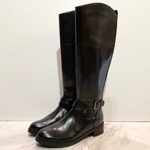 New! Bandolino Jiman Tall Black Riding Boot 6M
